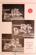Potter & Johnston-Potter & Johnston 6D, Automatic Chucking & Turning Machine Operators Manual 1929-6D-6DRE-6DREL-6DRELX-01